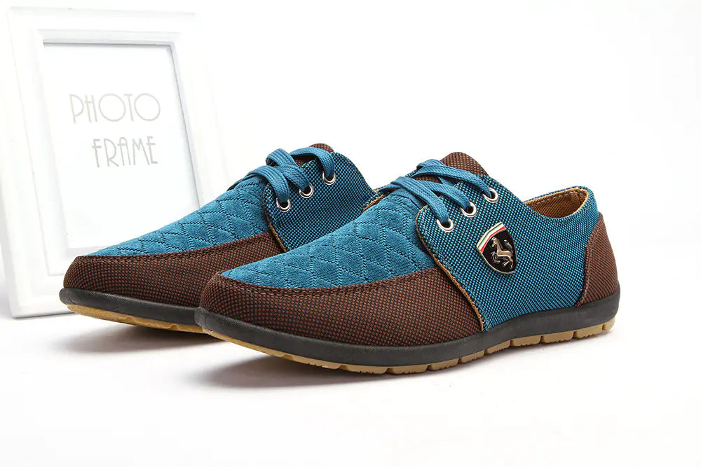 Beijing Style Colorful Canvas Shoes with Rubber Sole