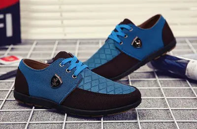 Beijing Style Colorful Canvas Shoes with Rubber Sole