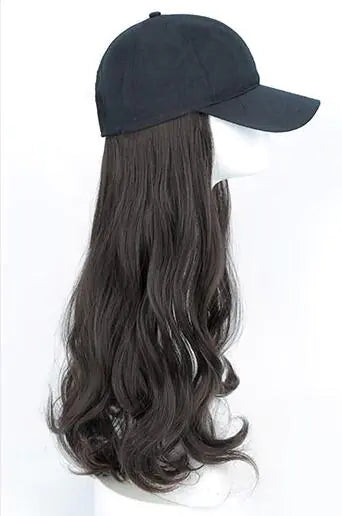 Natural Long Curly Wig for Women - Fashionable Big Wave